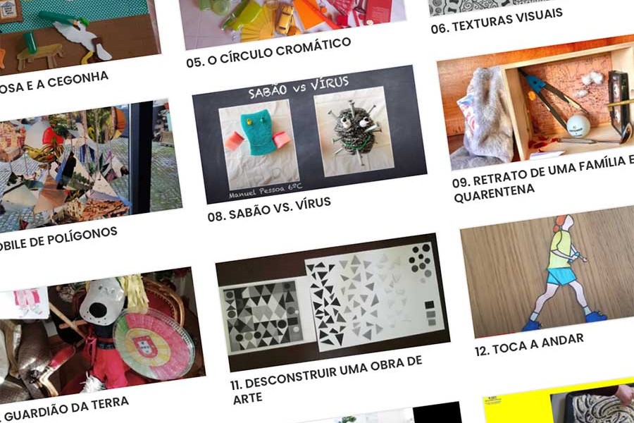 Dossier de Práticas de Educação Artística - artes visuais em tempo de pandemia