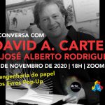 David A. Carter livros pop up conversa Zoom dia 20 de novembro